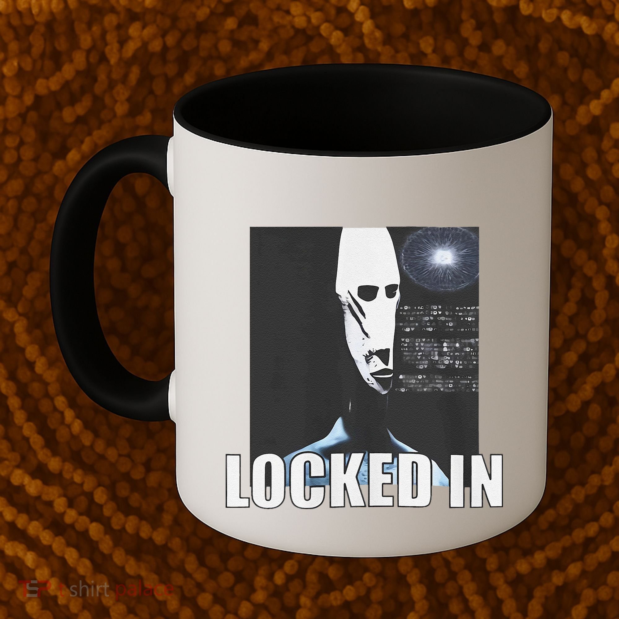 Locked In Alien Funny Extraterrestrial Alien Meme Coffee Mug