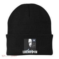 Locked In Alien Funny Extraterrestrial Alien Meme Beanie thumb 0