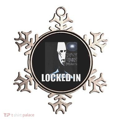 Locked In Alien Funny Extraterrestrial Alien Meme Ornament