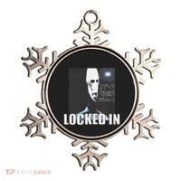 Locked In Alien Funny Extraterrestrial Alien Meme Ornament thumb 0