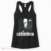 Locked In Alien Funny Extraterrestrial Alien Meme Women's Tank Top thumb 0