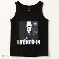 Locked In Alien Funny Extraterrestrial Alien Meme Tank Top thumb 2