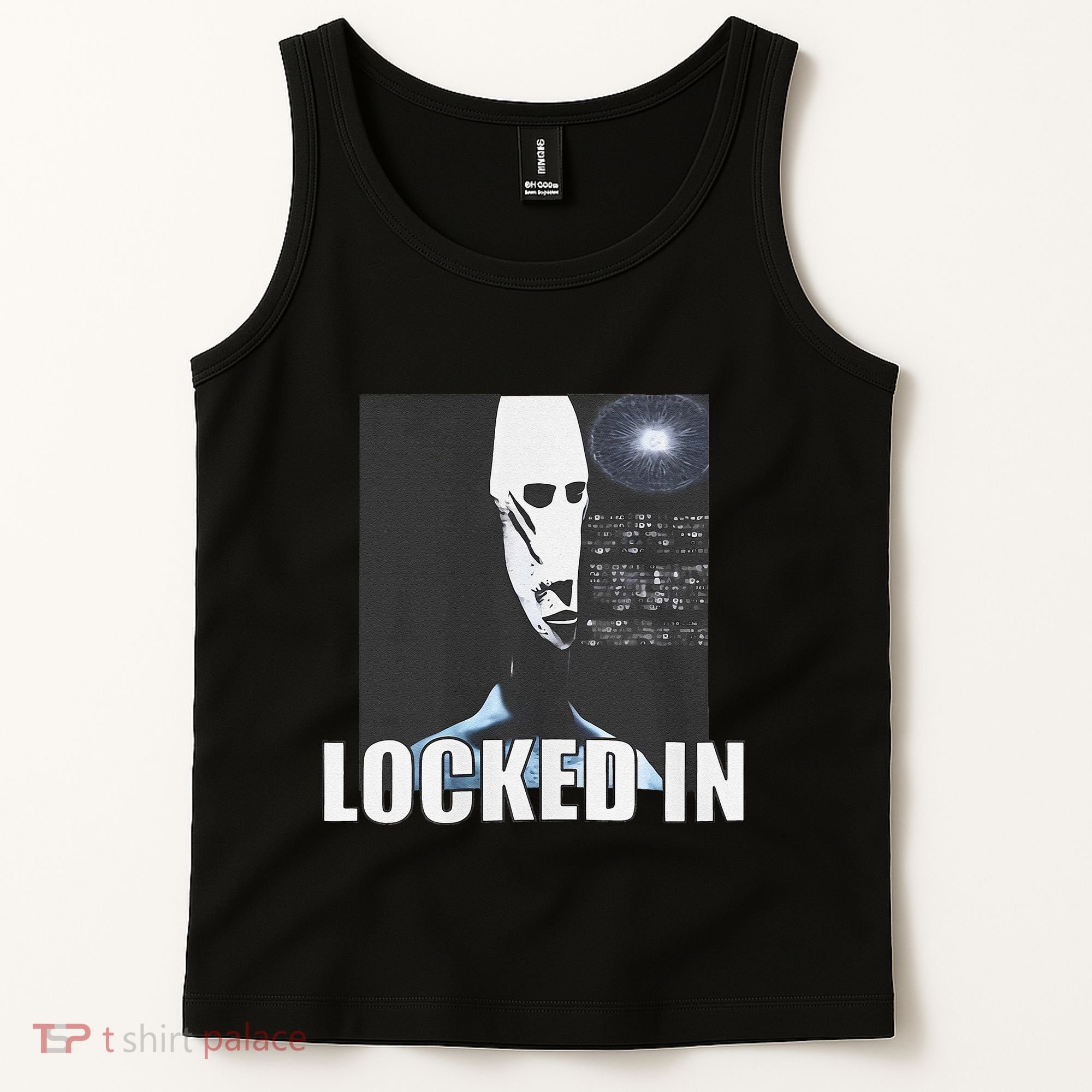Locked In Alien Funny Extraterrestrial Alien Meme Tank Top