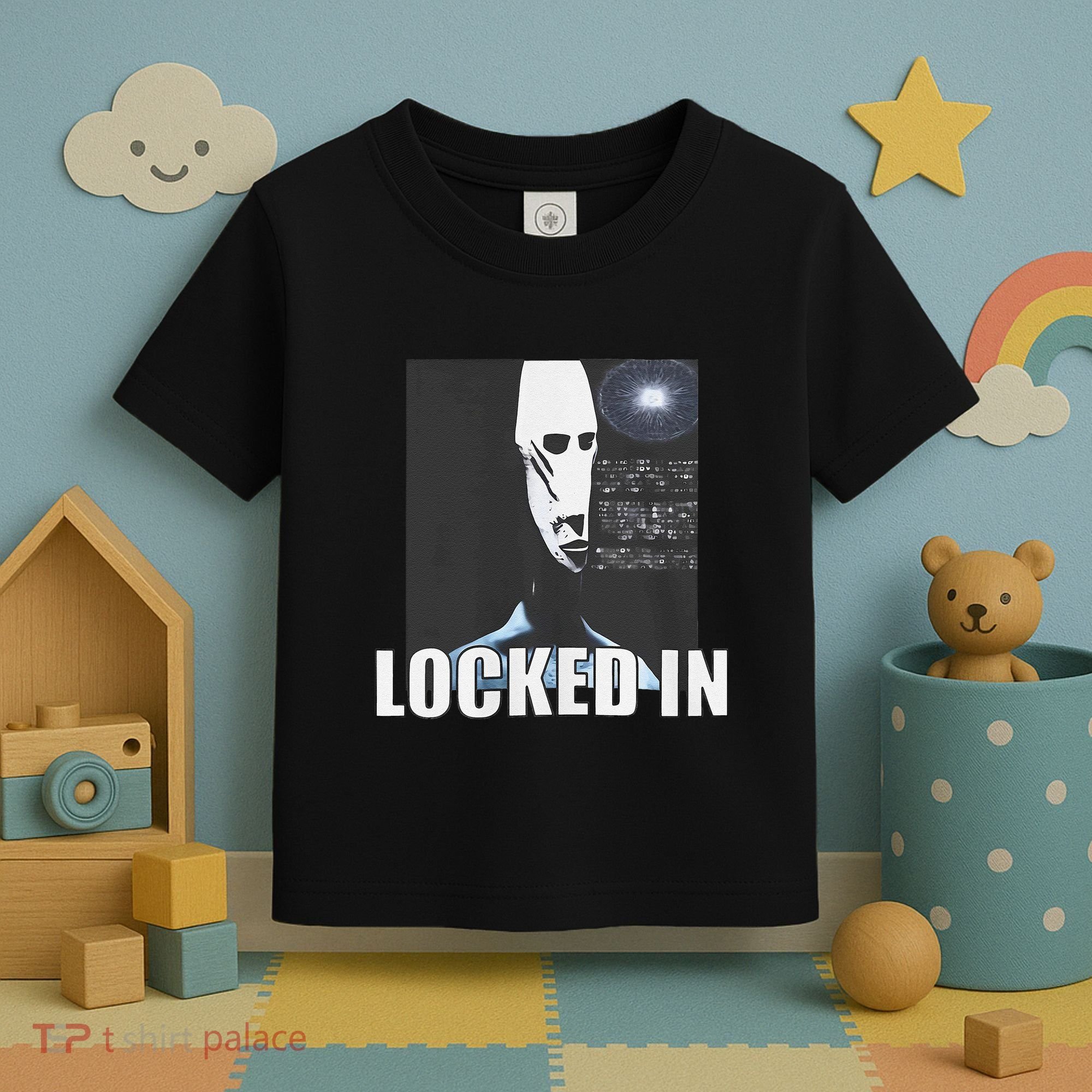 Locked In Alien Funny Extraterrestrial Alien Meme Toddler T-Shirt