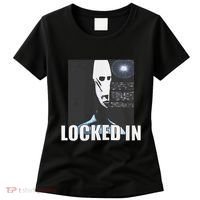 Locked In Alien Funny Extraterrestrial Alien Meme Women's T-Shirt thumb 0