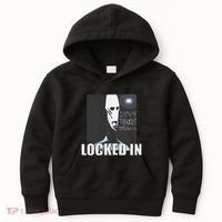 Locked In Alien Funny Extraterrestrial Alien Meme Kids Hoodie thumb 0