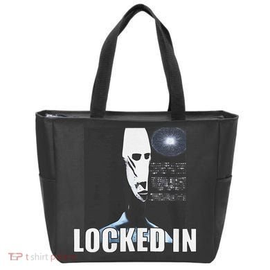 Locked In Alien Funny Extraterrestrial Alien Meme Tote Bag