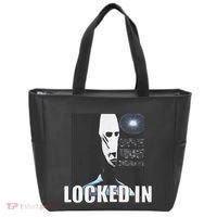 Locked In Alien Funny Extraterrestrial Alien Meme Tote Bag thumb 0