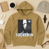 Locked In Alien Funny Extraterrestrial Alien Meme Hoodie thumb 3