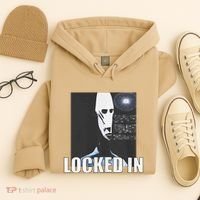 Locked In Alien Funny Extraterrestrial Alien Meme Hoodie thumb 4