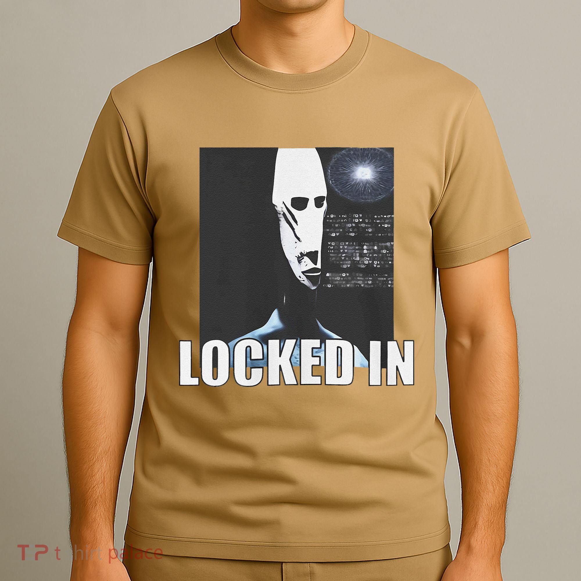 Locked In Alien Funny Extraterrestrial Alien Meme T-Shirt