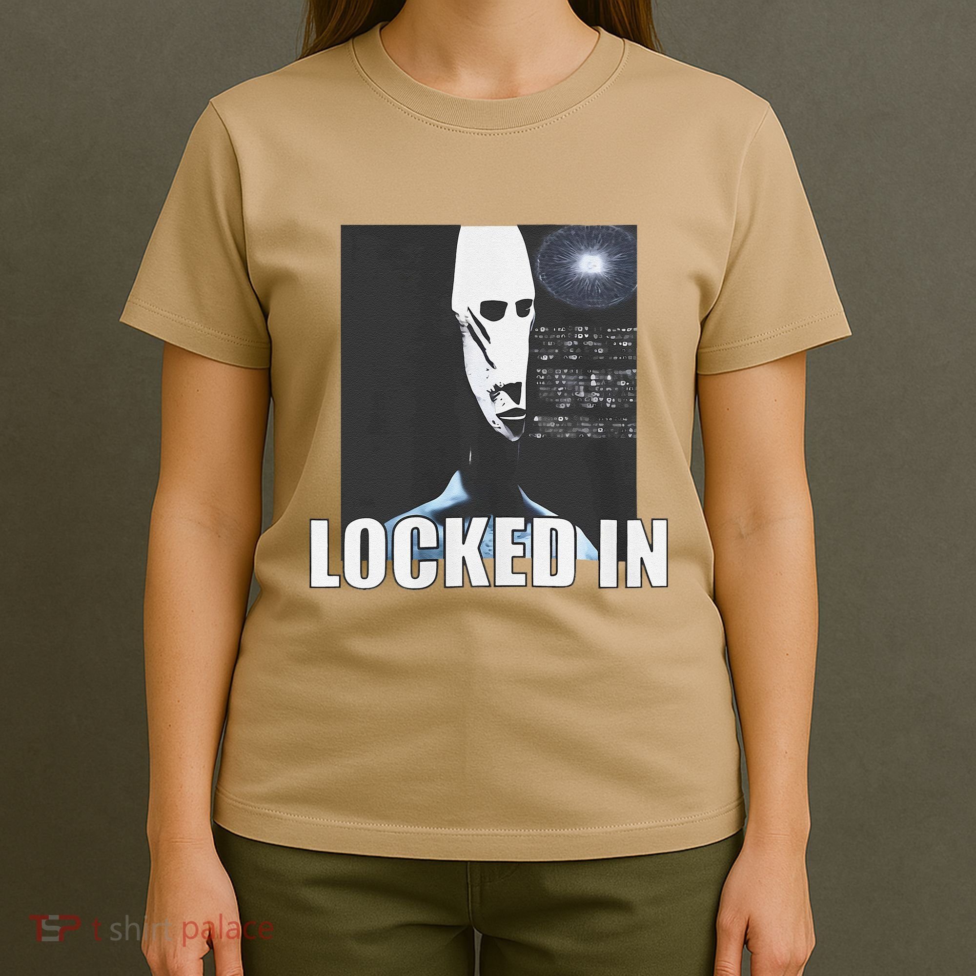 Locked In Alien Funny Extraterrestrial Alien Meme T-Shirt