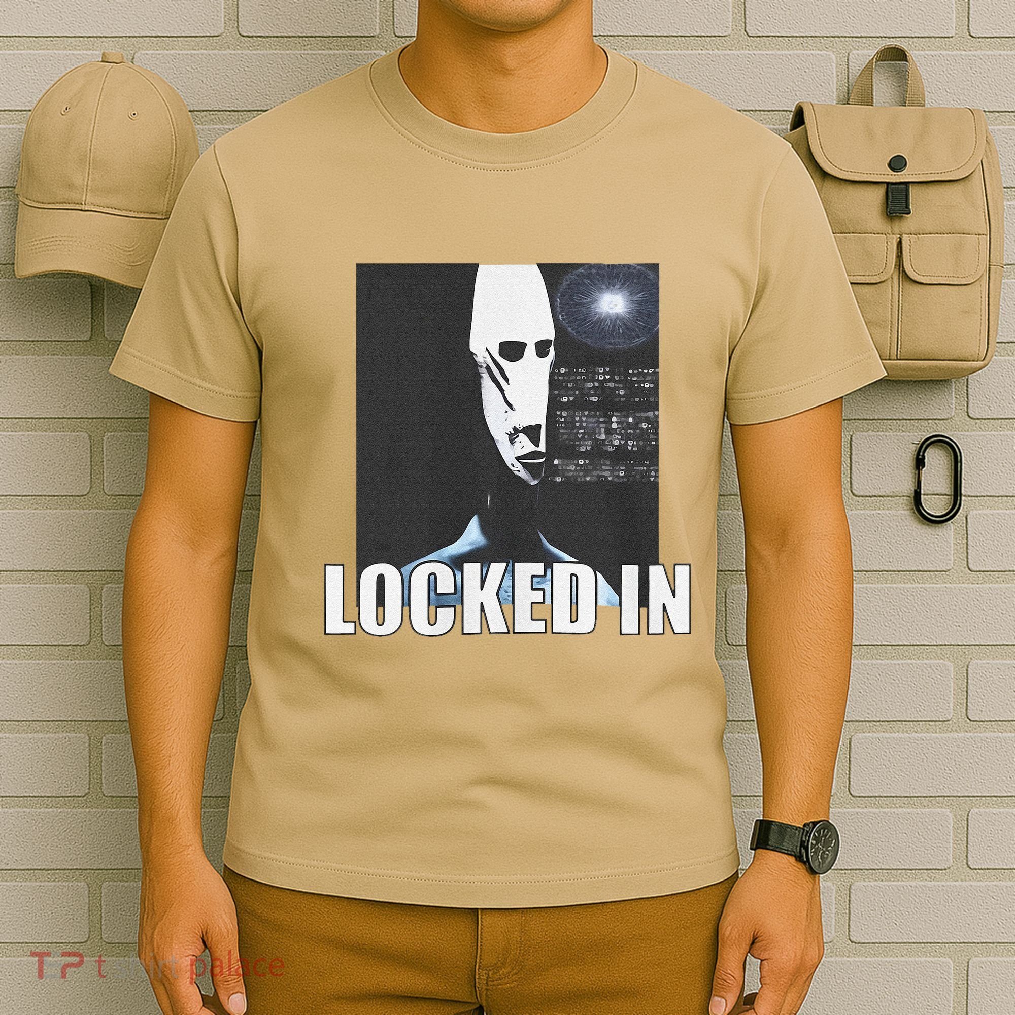 Locked In Alien Funny Extraterrestrial Alien Meme T-Shirt