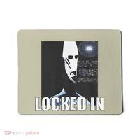 Locked In Alien Funny Extraterrestrial Alien Meme Mousepad thumb 0