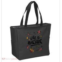 Life Is Awesome Rockstar Tote Bag thumb 2