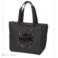 Life Is Awesome Rockstar Tote Bag thumb 3