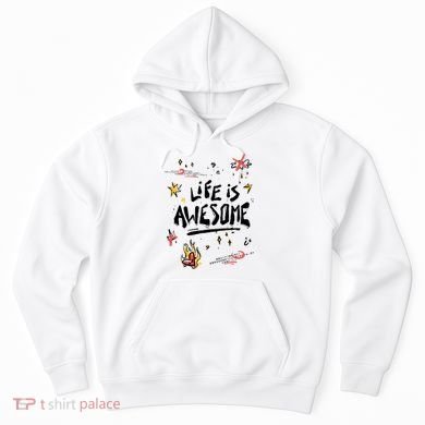 Life Is Awesome Rockstar Hoodie