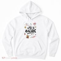 Life Is Awesome Rockstar Hoodie thumb 0