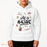Life Is Awesome Rockstar Hoodie thumb 2