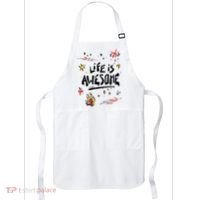 Life Is Awesome Rockstar Apron thumb 0