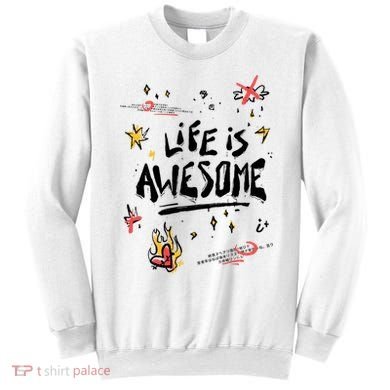 Life Is Awesome Rockstar Sweatshirt