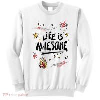 Life Is Awesome Rockstar Sweatshirt thumb 0