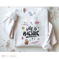 Life Is Awesome Rockstar Sweatshirt thumb 2