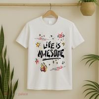 Life Is Awesome Rockstar T-Shirt thumb 2