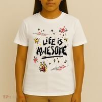 Life Is Awesome Rockstar T-Shirt thumb 4