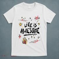 Life Is Awesome Rockstar T-Shirt thumb 5