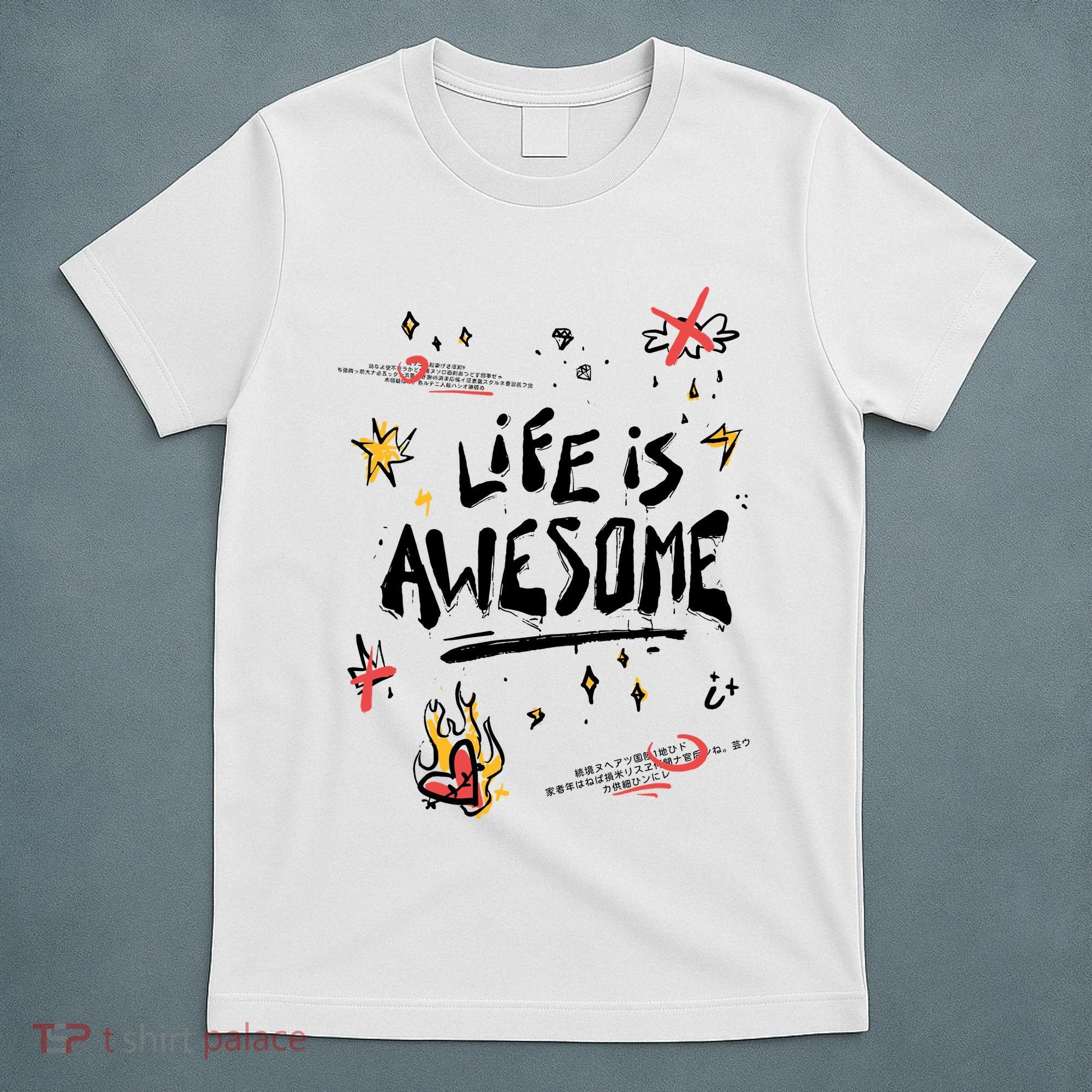 Life Is Awesome Rockstar T-Shirt