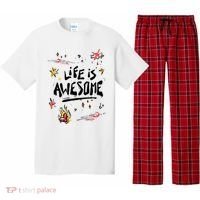 Life Is Awesome Rockstar Pajama Set thumb 0
