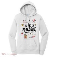 Life Is Awesome Rockstar Women's Hoodie thumb 0