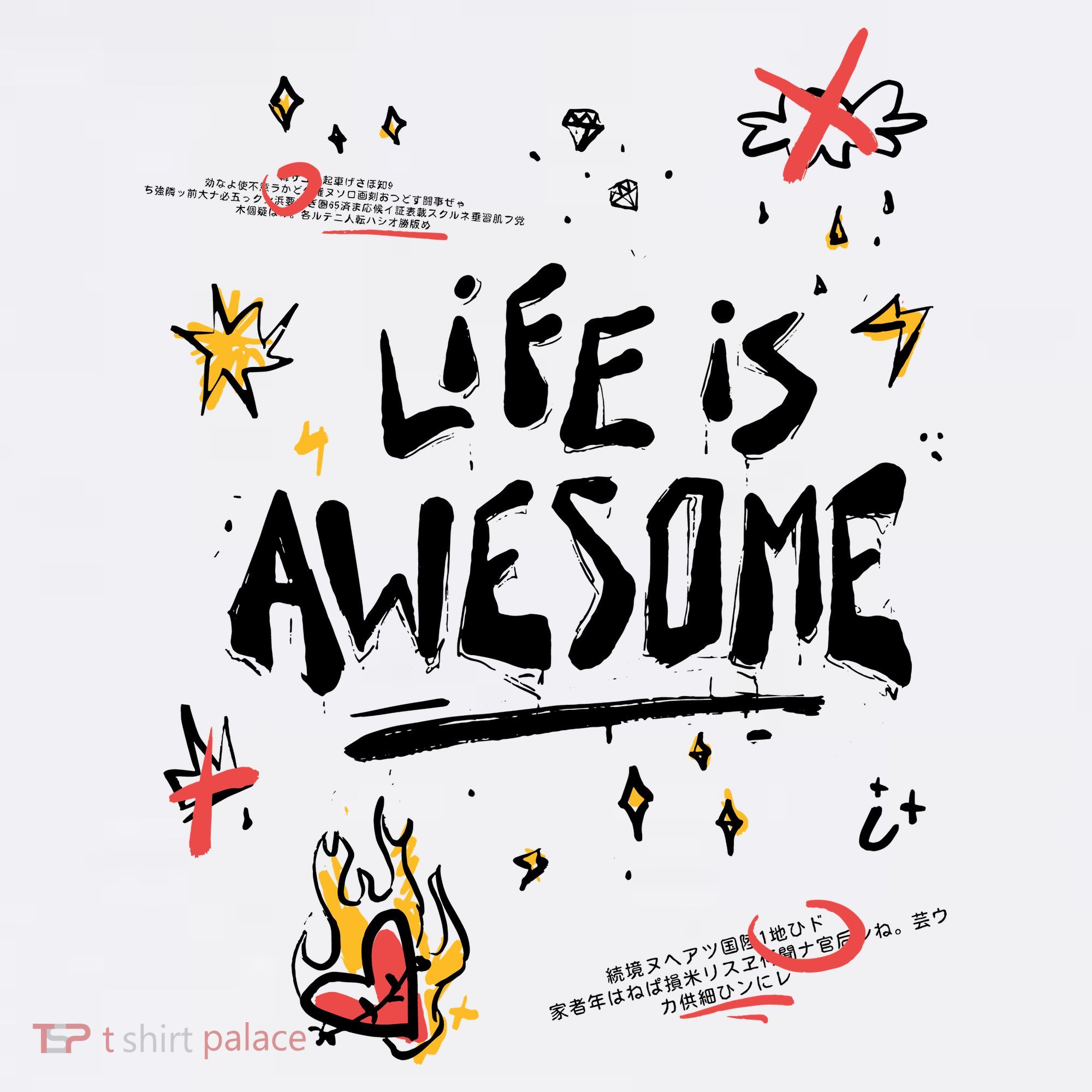 Life Is Awesome Rockstar Women's Tank Top