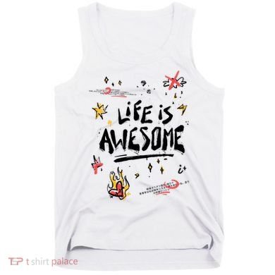 Life Is Awesome Rockstar Tank Top