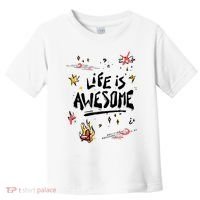 Life Is Awesome Rockstar Toddler T-Shirt thumb 0