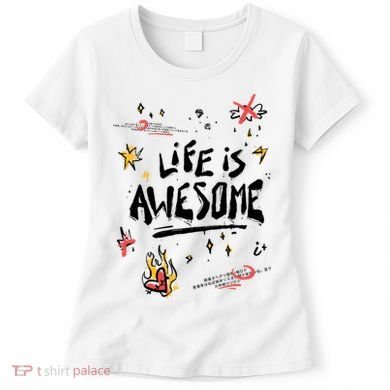 Life Is Awesome Rockstar Women's T-Shirt