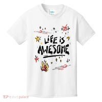 Life Is Awesome Rockstar Kids T-Shirt thumb 0