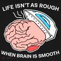 Life Isn’t As Rough When Brain Is Smooth Toddler Hoodie thumb 2