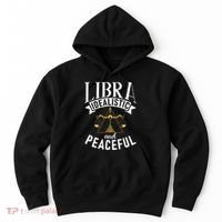Libra Idealistic And Peaceful Zodiac Astronomy Nature Lover Hoodie thumb 0