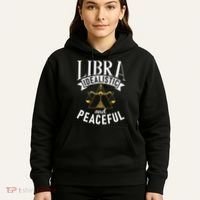 Libra Idealistic And Peaceful Zodiac Astronomy Nature Lover Hoodie thumb 5