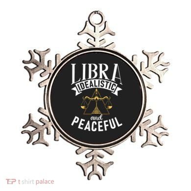 Libra Idealistic And Peaceful Zodiac Astronomy Nature Lover Ornament