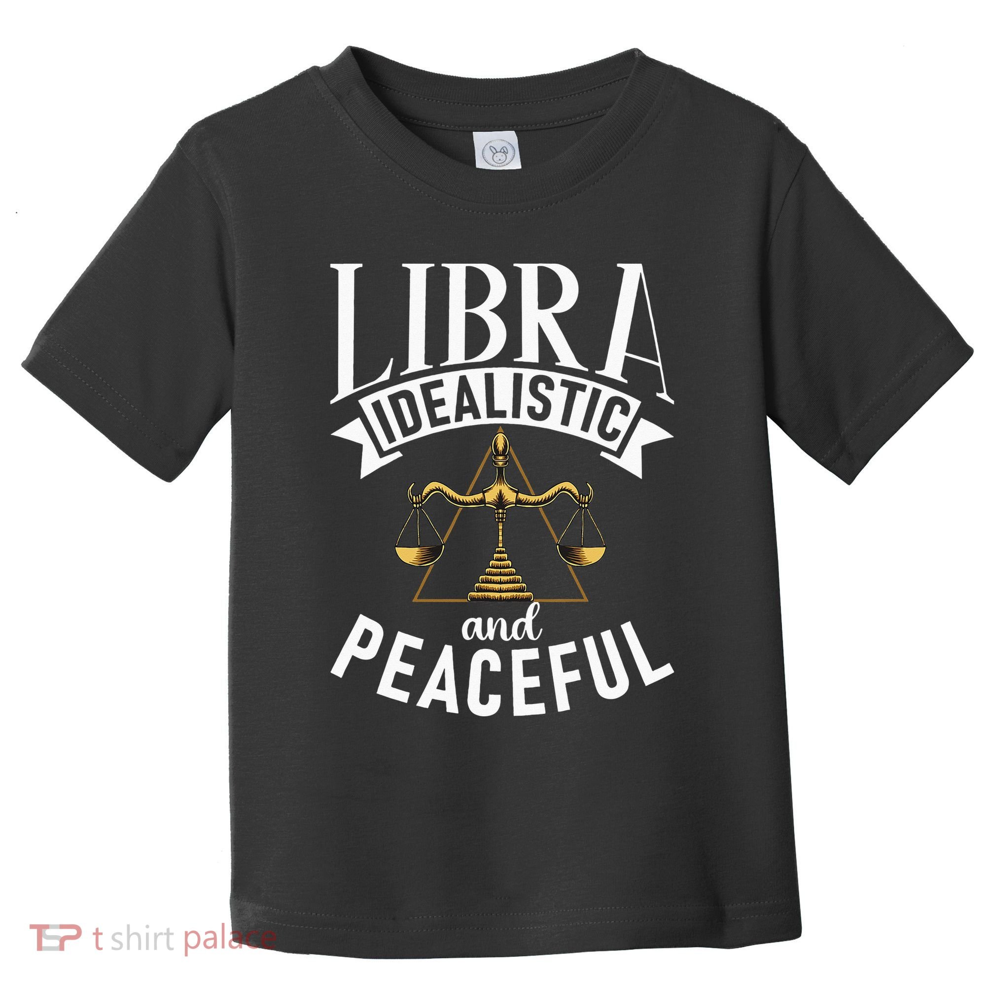 Libra Idealistic And Peaceful Zodiac Astronomy Nature Lover Toddler T-Shirt