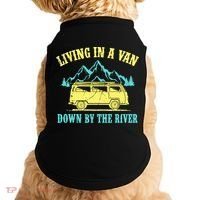 Living In A Van Down By The River Doggie Tank thumb 0