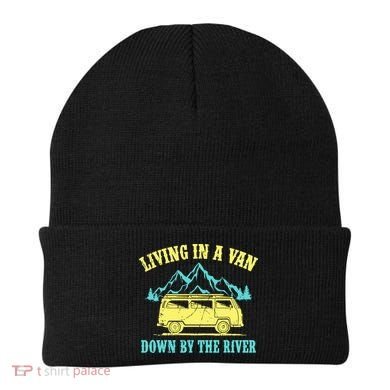 Living In A Van Down By The River Beanie