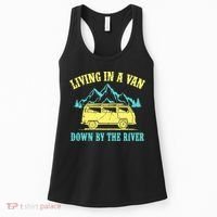 Living In A Van Down By The River Women's Tank Top thumb 0