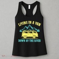 Living In A Van Down By The River Women's Tank Top thumb 3