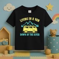 Living In A Van Down By The River Toddler T-Shirt thumb 3