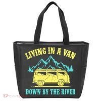Living In A Van Down By The River Tote Bag thumb 0