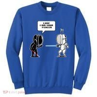 Luke I Am Your Fencer Funny Fencing Gift Sweatshirt thumb 0
